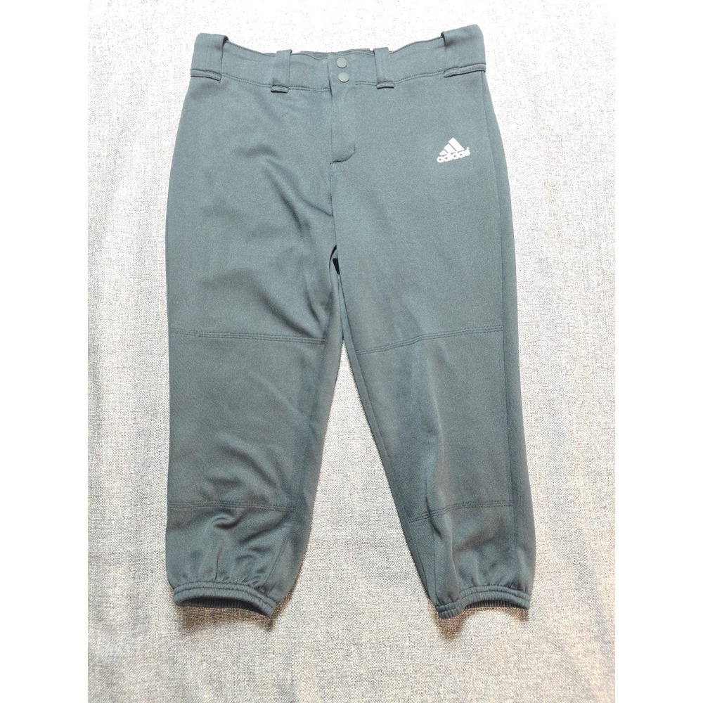 Adidas Leggings Womens Medium Black Cropped Capri Primegreen Aeroready
